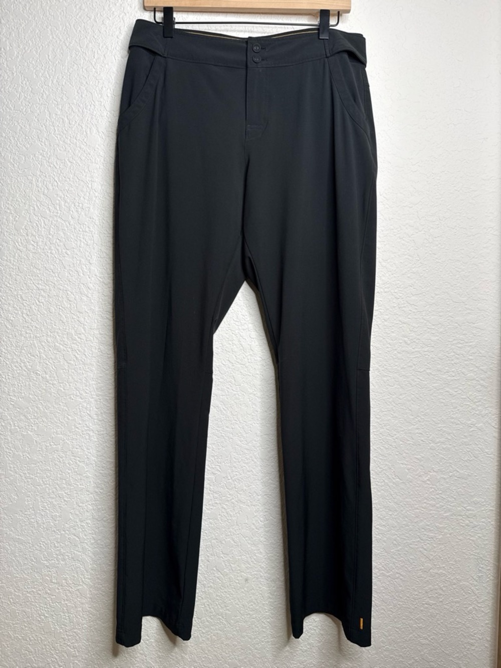 Lucy Activewear Athletic Trouser Pants, Black Size 10 Elevated Travel Pants Hike